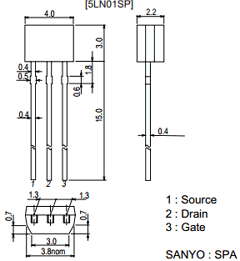 5LN01SP-AC Datasheet PDF ON Semiconductor