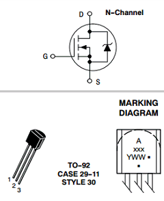 BS107G Datasheet PDF ON Semiconductor