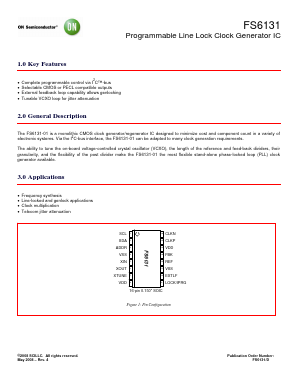 FS6131-01I-XTP Datasheet PDF ON Semiconductor