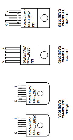 LM2576D2T-5 Datasheet PDF ON Semiconductor