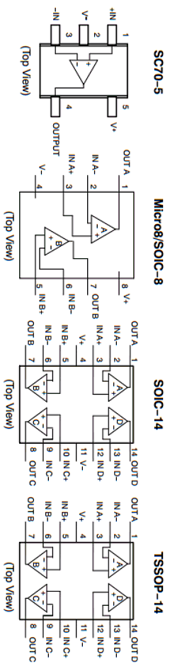 LMV822 Datasheet PDF ON Semiconductor