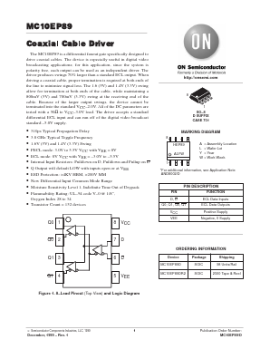 MC10EP89 Datasheet PDF ON Semiconductor