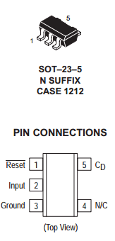 MC33465N-30ATR Datasheet PDF ON Semiconductor