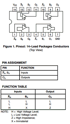 MC74AC125DTR2G Datasheet PDF ON Semiconductor
