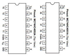 MC74HC4051ADW Datasheet PDF ON Semiconductor