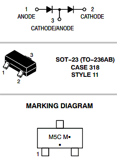 MMBD7000LT1G Datasheet PDF ON Semiconductor