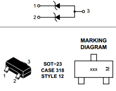 MMBZ6V8ALT1 Datasheet PDF ON Semiconductor