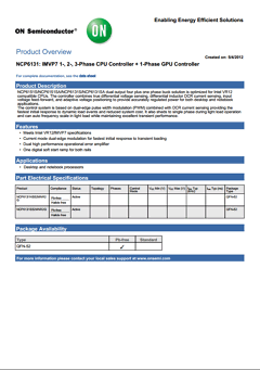 NCP6131 Datasheet PDF ON Semiconductor