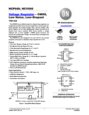 NCP500SN28T1G Datasheet PDF ON Semiconductor