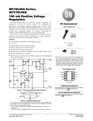 MC78L05ABPRAG Datasheet PDF ON Semiconductor
