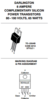 BDX53B Datasheet PDF ON Semiconductor