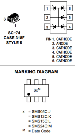 SMS24C Datasheet PDF ON Semiconductor