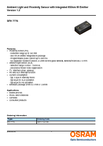 SFH7776 Datasheet PDF OSRAM GmbH