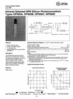OP505B Datasheet PDF Optek Technology