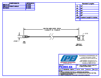 PE3589 Datasheet PDF Pasternack Enterprises, Inc.