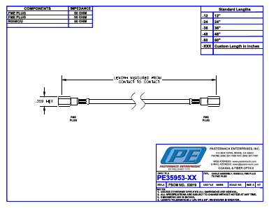 PE35953-24 Datasheet PDF Pasternack Enterprises, Inc.
