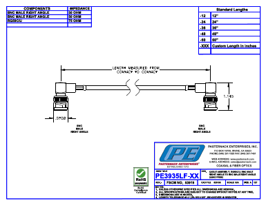 PE3935LF-60 Datasheet PDF Pasternack Enterprises, Inc.
