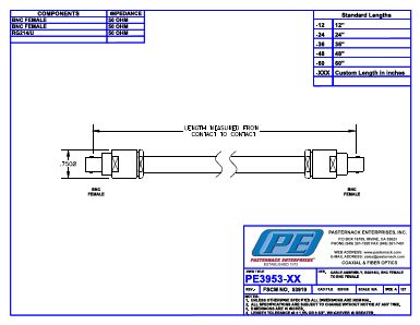 PE3953-36 Datasheet PDF Pasternack Enterprises, Inc.