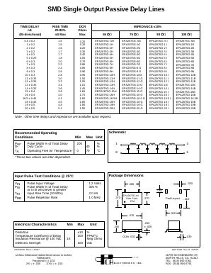 EPA2875G-9B Datasheet PDF PCA ELECTRONICS INC.