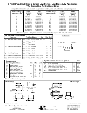 EPA3856-125 Datasheet PDF PCA ELECTRONICS INC.