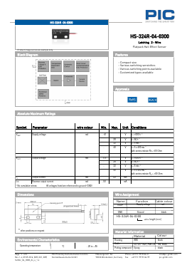HS-324R-04-0300 Datasheet PDF PIC GmbH