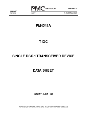 PM341A-QI Datasheet PDF PMC-Sierra
