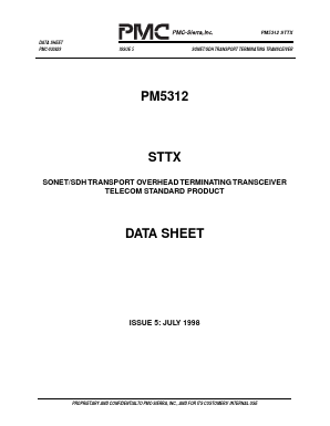 PM5312-SI Datasheet PDF PMC-Sierra