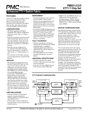 PM9315 Datasheet PDF PMC-Sierra, Inc