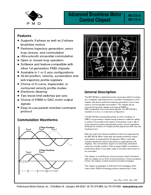 DK1231A Datasheet PDF PMD