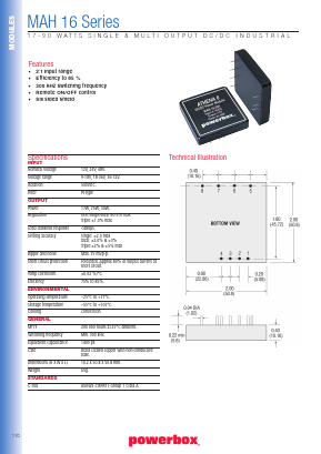 MAH16006 Datasheet PDF Powerbox