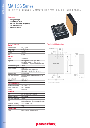 MAH36006 Datasheet PDF Powerbox