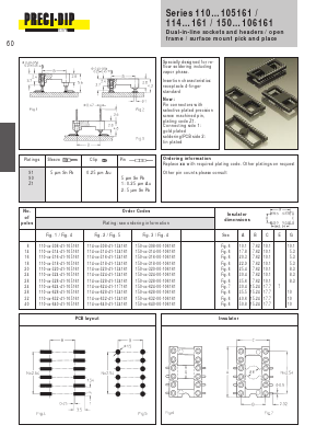 150-Z1-314-41-134161 Datasheet PDF Precid-Dip Durtal SA
