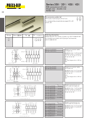 450-10-264-00-001 Datasheet PDF Precid-Dip Durtal SA