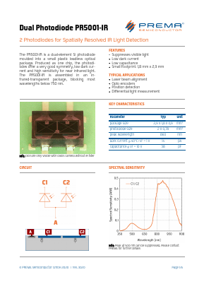 PR5001-IR Datasheet PDF PREMA Semiconductor