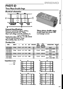 FVDT-008DX Datasheet PDF PREMO CORPORATION S.L