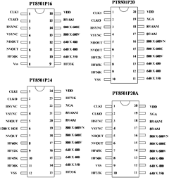PT8501P24 Datasheet PDF Princeton Technology