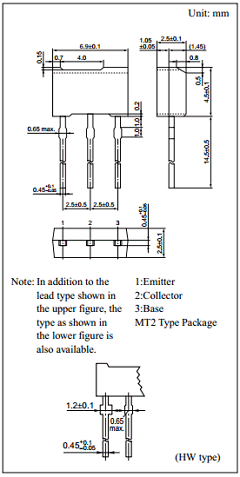 2SD2179R Datasheet PDF Panasonic Corporation