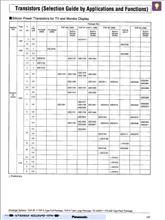 D2356 Datasheet PDF Panasonic Corporation