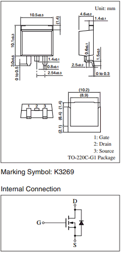 K3269 Datasheet PDF Panasonic Corporation