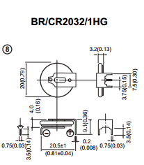 BR-CR2016-1F2 Datasheet PDF Panasonic Corporation