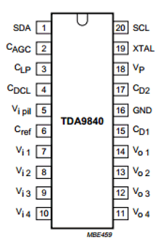 TDA9840 Datasheet PDF Philips Electronics
