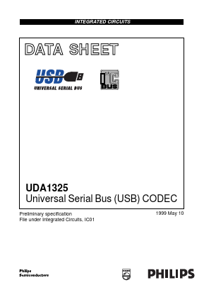 UDA1325PS Datasheet PDF Philips Electronics