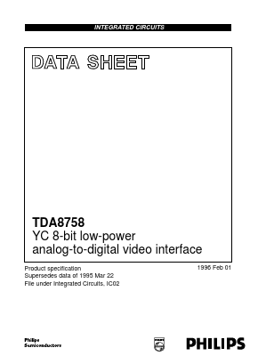 TDA8758G Datasheet PDF Philips Electronics
