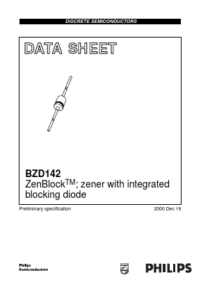 BZD142 Datasheet PDF Philips Electronics