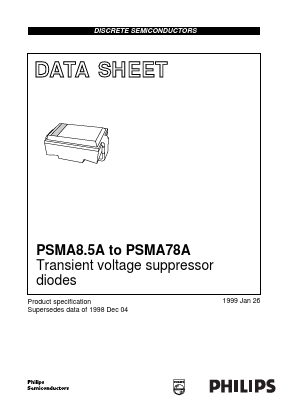 PSMA70A Datasheet PDF Philips Electronics