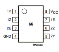74HCT2G66DP Datasheet PDF Philips Electronics