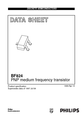 BF824 Datasheet PDF Philips Electronics