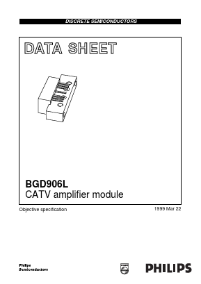 BGD906L Datasheet PDF Philips Electronics