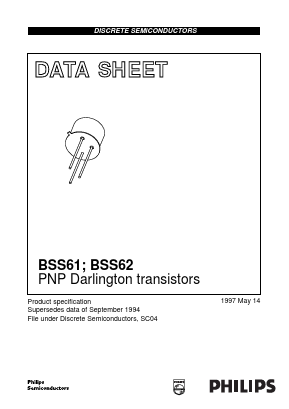 BSS61 Datasheet PDF Philips Electronics