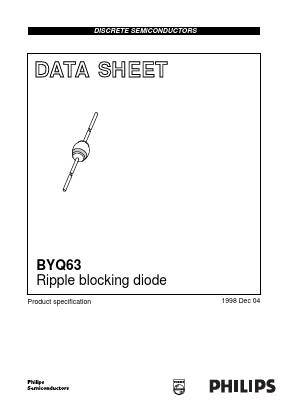 BYQ63 Datasheet PDF Philips Electronics
